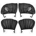 Factory Price SUV 4 Doors Car Window Screen Door Covers 110x57cm Big Car Window UV Sunshine Cover Shade Mesh Auto Mosquito Net