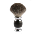 Shaving Brush for Men Ultra Heavy Wooden and Steel Handle Badger Hair Beard Brush