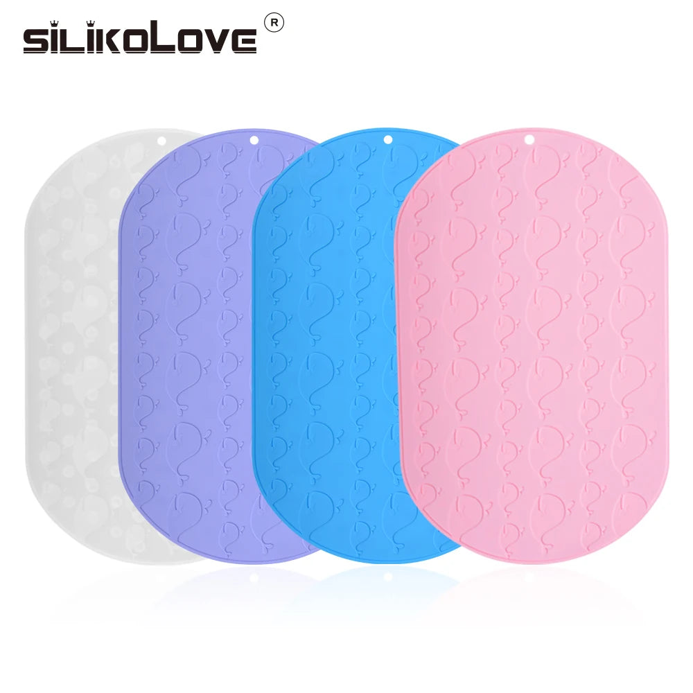 Manufacturer Directly Selling Silicon Bath Mat Non Slip Rubber Bath Mat Anti Slip  Extra Large Shower Mats for Bathroom