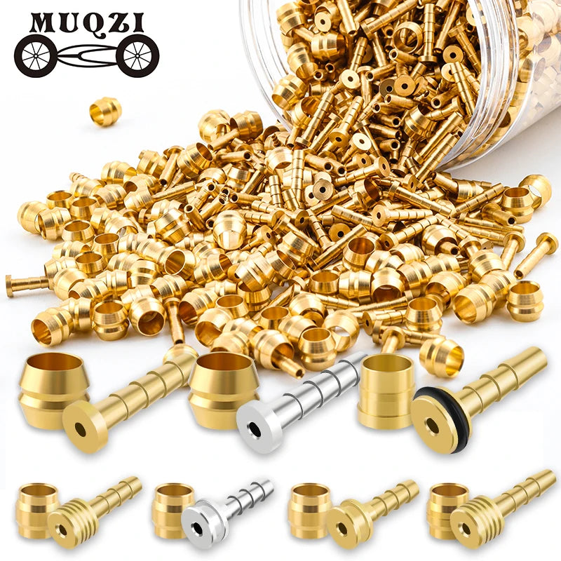 MUQZI Bike BH90 BH59 Oil Needle Hydraulic Disc Brake Hose Connect Insert Road Bicycle Brake Hose Cable Olive Needle