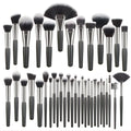 High Quality Low Moq Custom Private Label Luxury Brand Professional Black Customize Makeup Brush