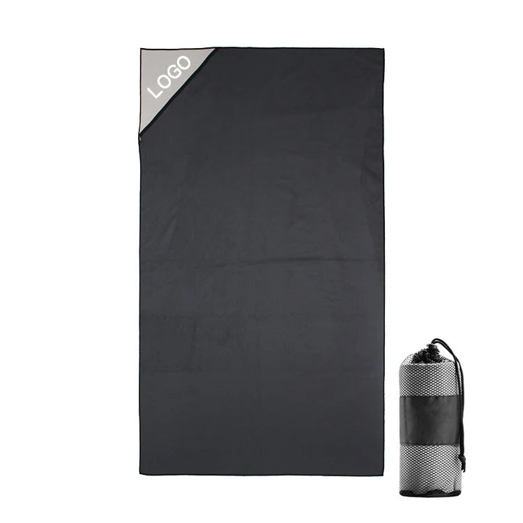 High Quality Microfibre Gym Quick Dry Towel Sport Towel Fitness Towel with Zip