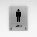 Thermoformed Custom Acrylic Signage Ada Sign Acrylic Ada Restroom Sign