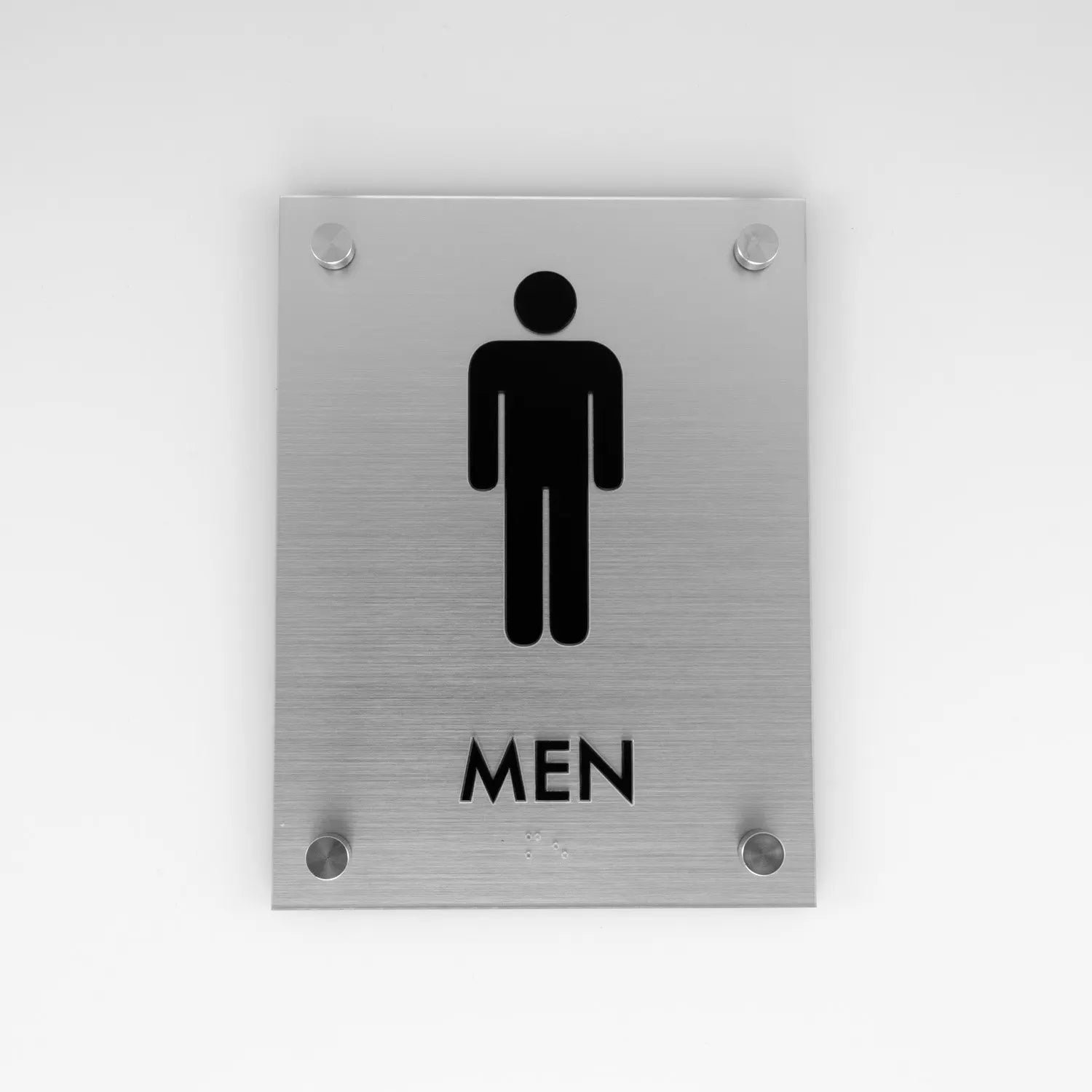 Thermoformed Custom Acrylic Signage Ada Sign Acrylic Ada Restroom Sign