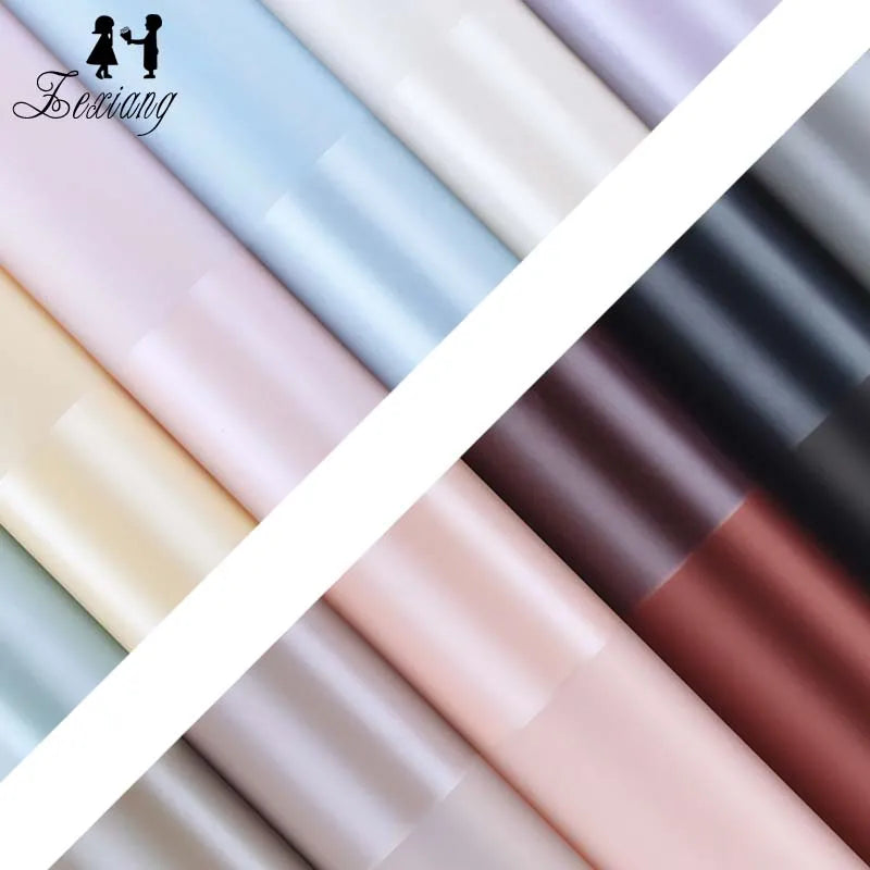 Valentine's Day Flower Packing Waterproof Translucent Matte Paper