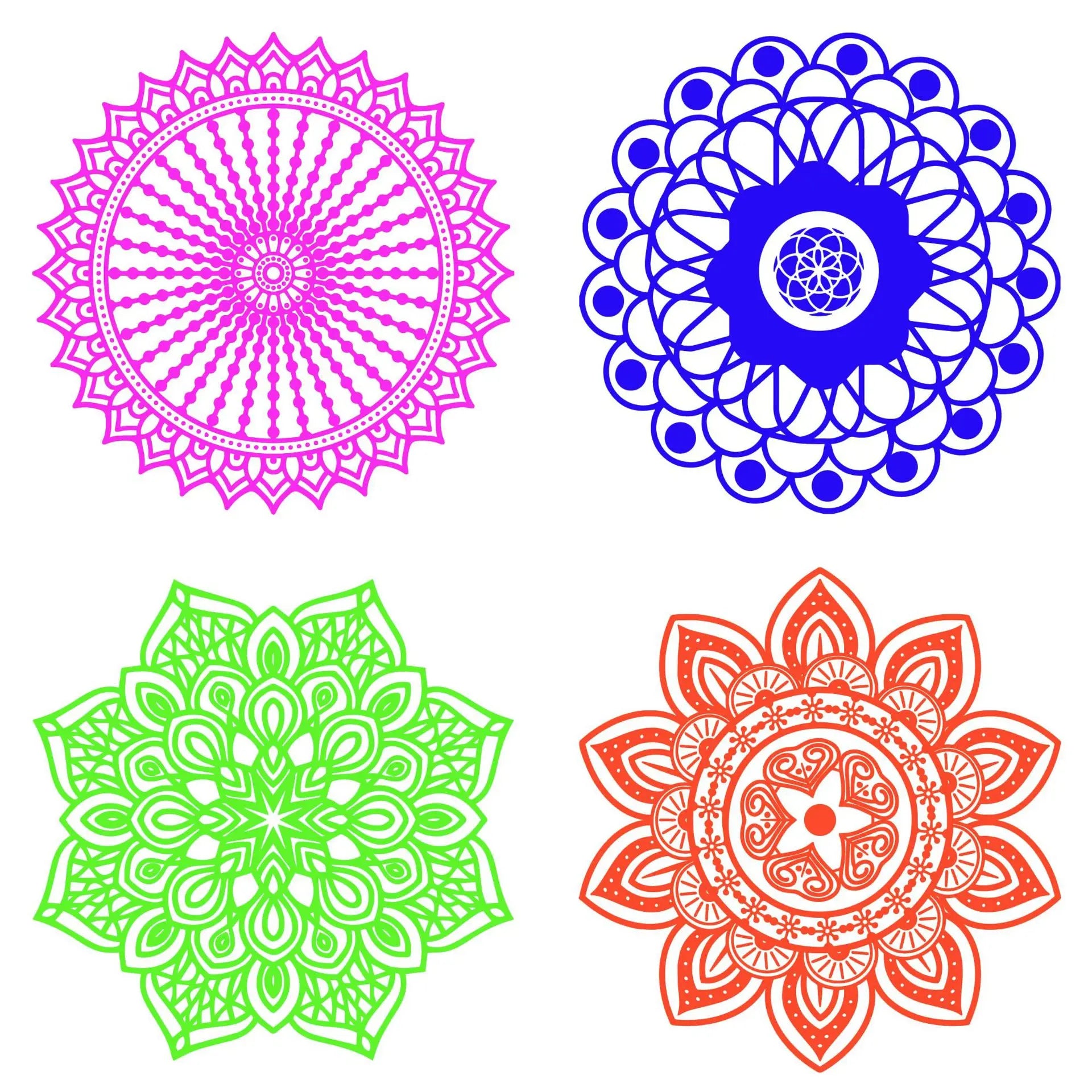Modern DIY Silk Screen Stencils for Painting Self-Adhesive Wood Ceramic Fabric Art & Craft for Windows