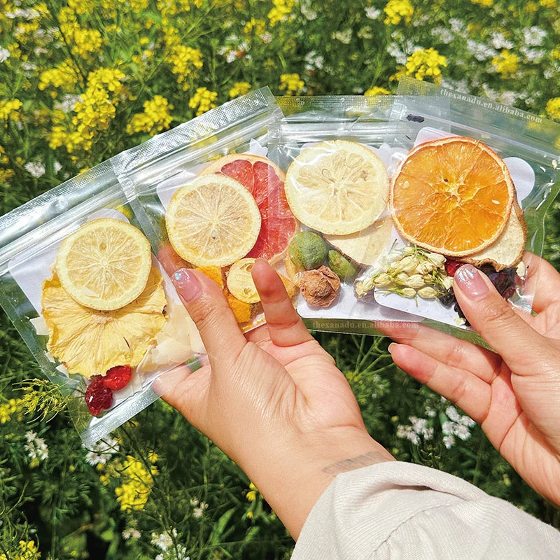 Xanadu 16 Flavors MIXED Fruit Tea Pro Max 15g Handmade Individual Bag Cold Drink Dried Slice Flowers Kumquat Passion Fruit Tea