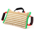 Dog Training Supplies 5-8 Mouth Dog 2 Handle With 1 Loop Thicker Linen Dog Bite Sleeve Bite the Target Pillow