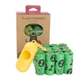 Cute Bone Printed Pattern Pet Cleaning Environmental Friendly Biodegradable Dog Excrement Feces Poop Collection Bag