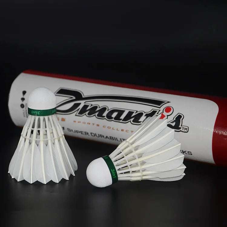 Dmantis 3in1 Import Badminton Shuttlecock Speed 74-78 D45 Training Level Natural Feather Quality Same Factory Sale Chinese