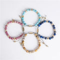 Wholesale Handmade Jewelry Adjustable Bead Bracelet Natural Gemstone Crazy Agate Bracelet