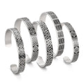 Stainless Steel Men Cuff Bangles Celtics Knot Viking Bracelet Vintage Amulet Talisman Jewelry Christmas Present
