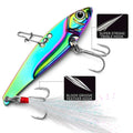 Radium Color Laser VIB Blade Spoon Lure Multicolored Alloy Insect Bait