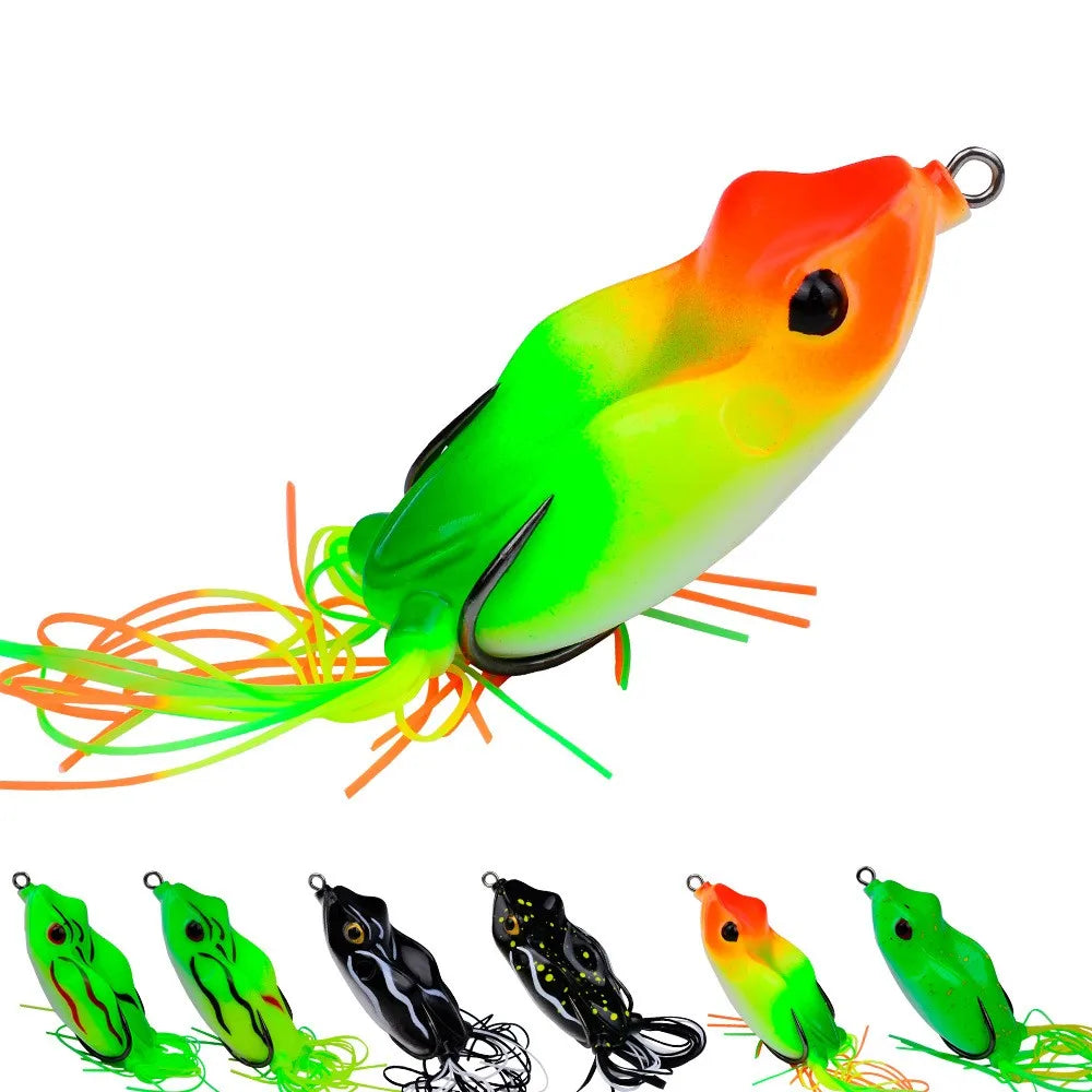 New Design Floating Frog Lure 65mm 16g 6 Colors Long Casting Floating Thunder Frog