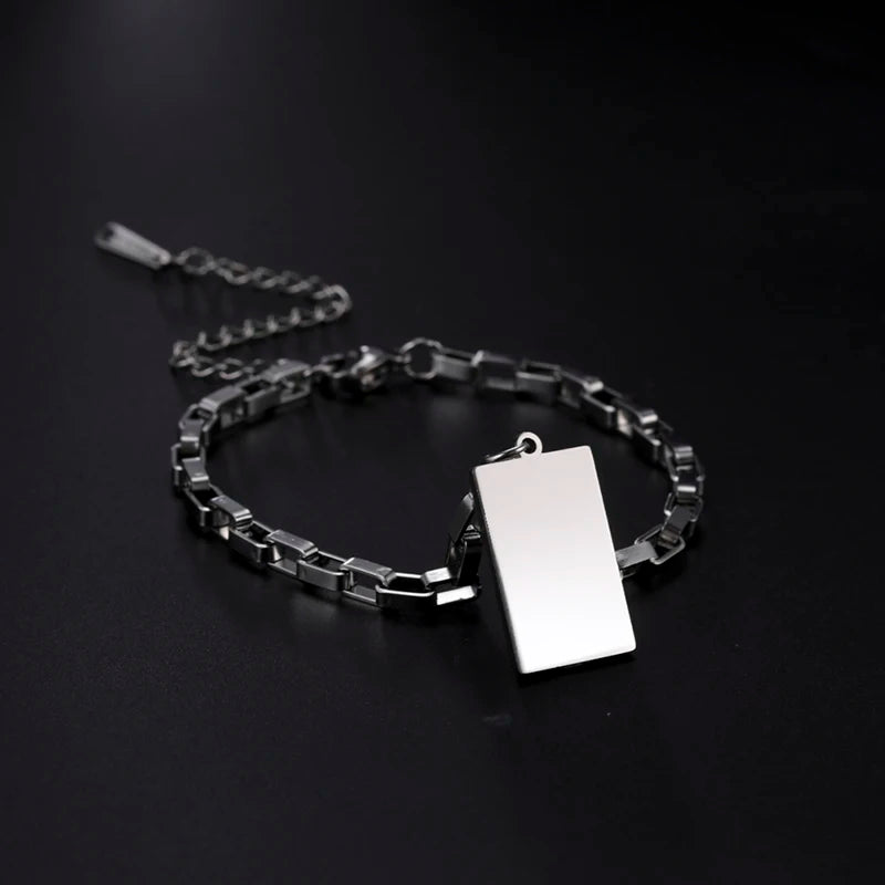 Adjustable Bracelets Real Gold Plated Jewelry Designer Charms for DIY Bracelet Custom LOGO Jewelry Double Link Chain Box Chain