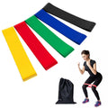 Promotional Heavy Resistance Level Fitness Exercise Bands Set Latex Mini Loop Training Bands for Gym Fitness Training