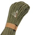 4mm Thick 10 Strands Bushcraft 550 Paracord Survival Red Tinder Fire Craft Paracord for Outdoors