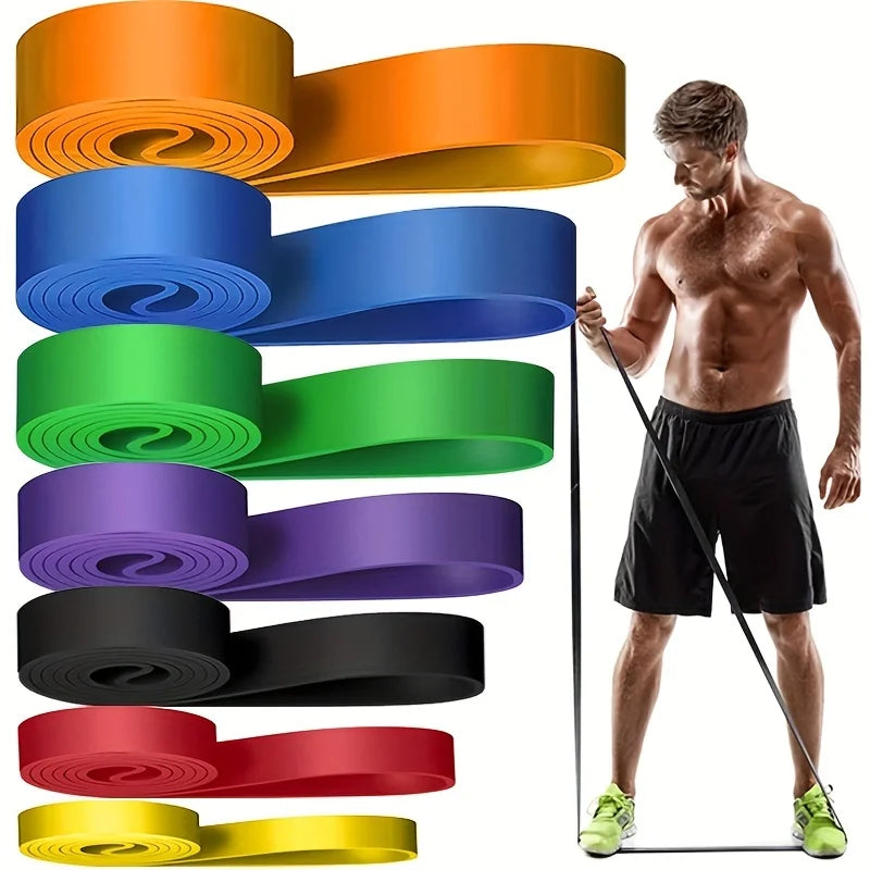 Eco-friendly Exercise Elastic Sport Strength Workout Pilates Fitness Equipment Pull up Assist Latex Resistance Band MegaBDM