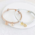 Personalized Sailing Rope Bracelet Custom Name Stainless Steel Charm Bracelet Friendship Jewelry