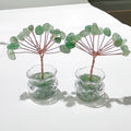 Wholesale Natural Rose Quartz Jade Crystal Tree Elegant Crafted Crystal Crafts
