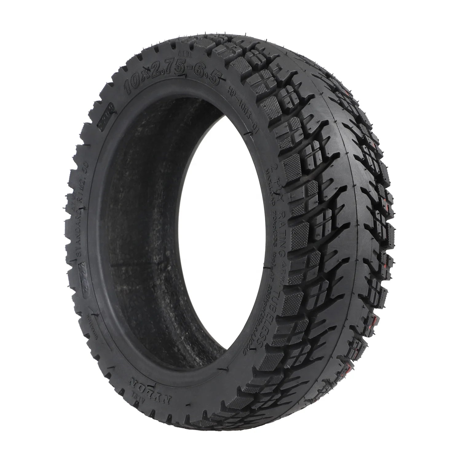 Ulip 10*2.75-6.5 Off-Road Scooter Tubeless Tire 10 Inch Electric Scooter Parts 10x2.75-6.5 Vacuum Widen Rubber Tyre Repairing