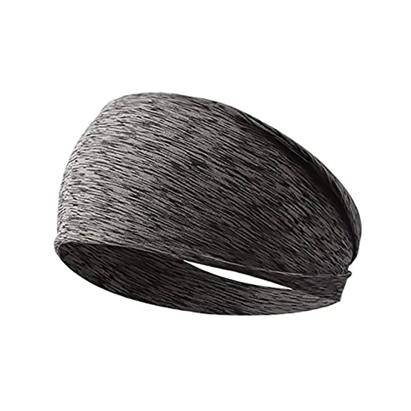 Wholesale Custom Headband Comfortable Elastic Sweatband Designer Silk Sports Headband