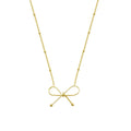 Wholesale Simple Stainless Steel Bracelet and Necklace Set 18K Gold Plated Trendy Butterfly Geometric Design Jewelry