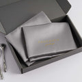 PandaSew Custom Logo Printed Envelope Flap Satin Jewelry Pouch Envelop Gift Packaging Bag