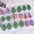 New Arrival Leaf Earring Silicone Mold Flower Pendant Resin Mold
