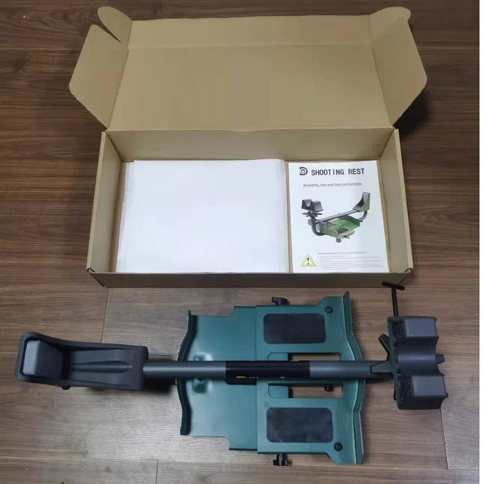 Classic Adjustable Portable Metal DG SR-01 Green Powercoated Shooting Stand Bench for Outdoor Shooting Shooting Accessories MegaBDM