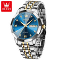 OLEVS 9982 Luxury Top Brand Watches Men and Women Fashion Sport Mechanical WristWatch  Couple