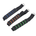 Custom Logo Gym Fitness Workout Pulldown Black Resistance Band Sport Orange Foam Handles With D Rings Straps Webbing