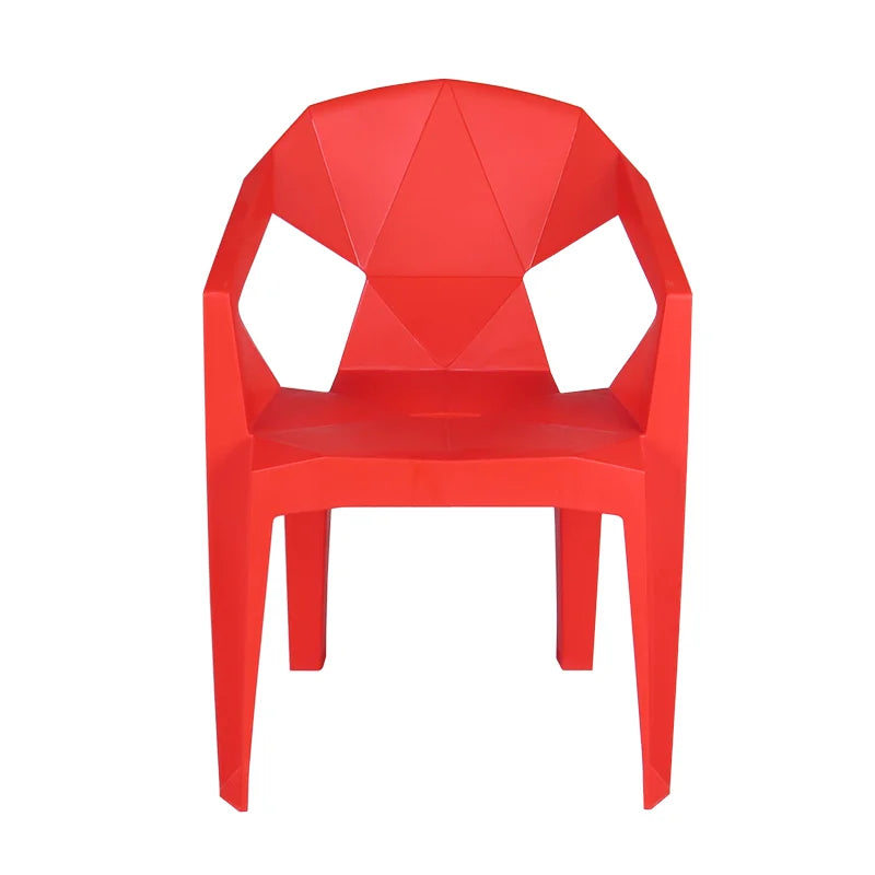 Stock Hot Sale Modern European Outdoor Garden Event Restaurant Furniture Leisure PP Armchair Dining Room Living Room Park