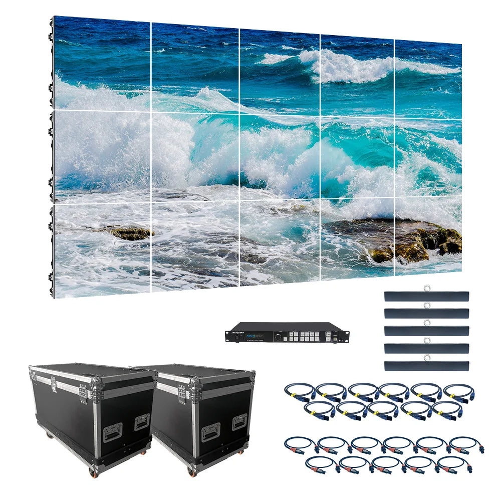 RAYBO P3.91 Outdoor and Indoor LED Display Screen Good Price Video Wall for Elevator Wayfinding Rental Purpose