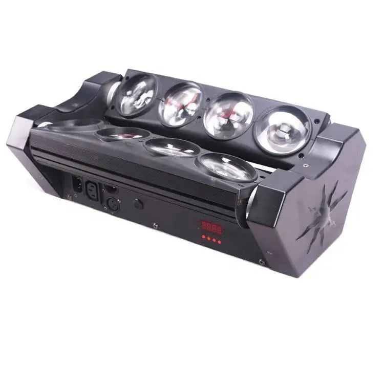 Hot Sale 8X10W Rgbw Spider Beam Led Moving Head Light for Dj Night Disco
