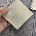 Custom Logo Microfiber Jewelry Packaging  Pouch with Drawer Box Beige
