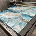 1220*2440mm Pvc Marble Sheet Pvc Marble Sheet Uv Coating Pvc Marble Sheet Waterproof