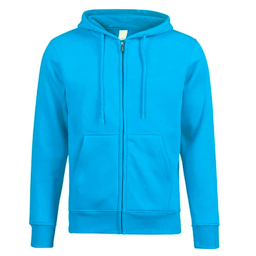 Custom Printed Logo Full Zip-Up Hoodie for Men Women Made From Polyester/Cotton Spring Colors Cartoon Pattern Hoodies for Men