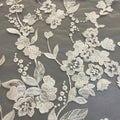 Exquisite Embroidered Mesh Fabric DIY Hand Sewn Dress Skirt Lace Fabric