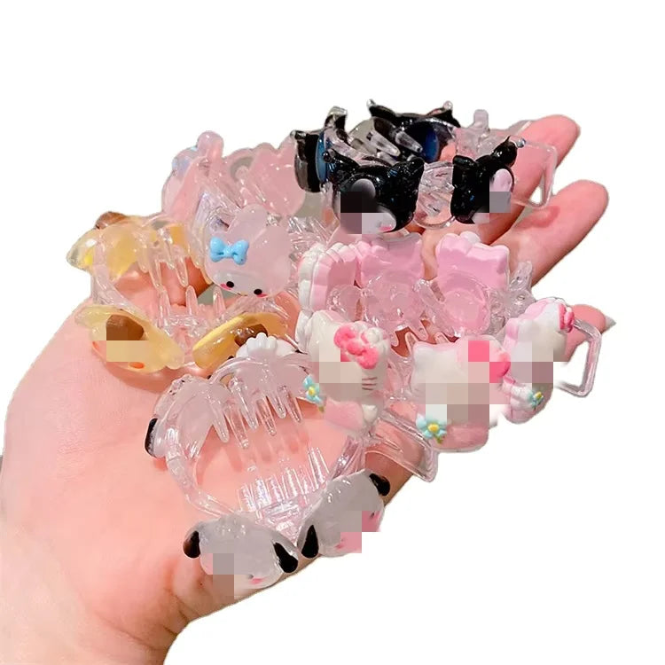 Maruko Hair Ornaments Lazy Hair Clip Plate High Ponytail Fixed Artifact Clip Girls Accessories