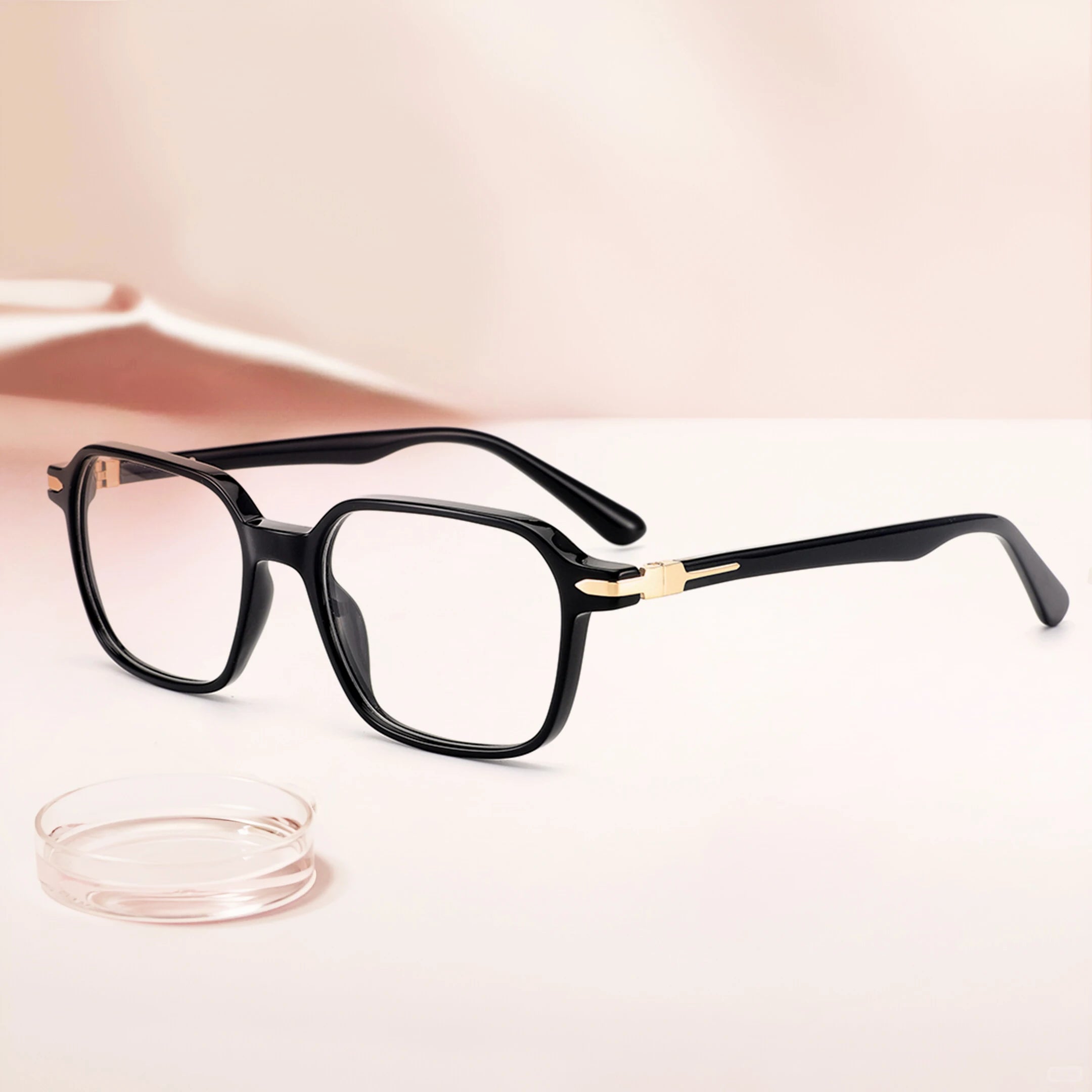 2025 Latest Retro Acetate Single Bridge Eyeglasses Frames High Quality Optical Glasses Design for Eyewear