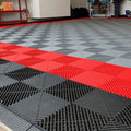 Factory Good Quality&Durable Withstand Forklift Warehouse Workshop PVC Garage Floor Tiles Plastic Garage Floor Mat