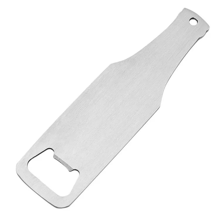 Wholesale Customized Logo Creative Durable Embossed Stainless Steel Beer Bottle Opener