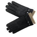 Sample Support Cashmere Knitted Lining Factory Price for Men Sheepskin Warm Leather Gloves Cashmere Gloves