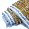 2024 New Pearl Rhinestones Sheet Hot Melt Adhesive Pearl Self-Adhesive Rhinestones Sheet
