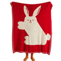 Luxurious Cotton Super Soft Blanket  Decorative Knitted Throw Blanket  Wholesale Jacquard Home Decor Nordic Style Sets TTT