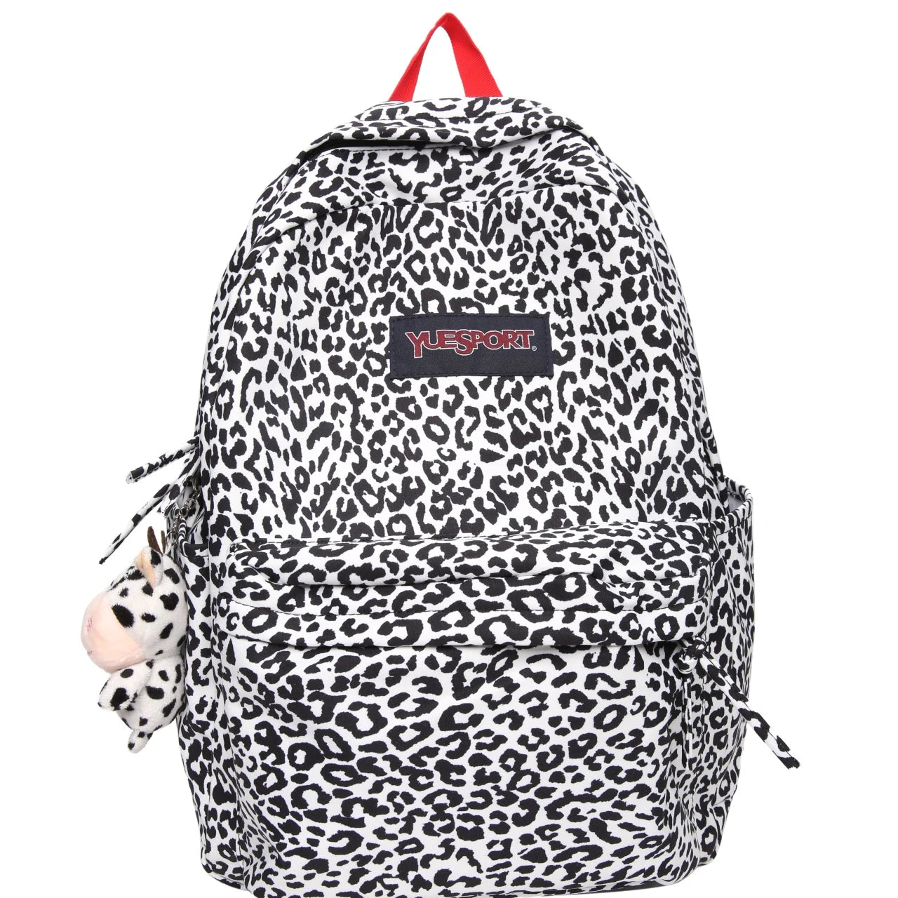 Wholesale zebra Pattern Print Backpack Bag Back Pack Milk Tea Cooler Leopard Printed Cute Milk Cow Backpack for Girls Women