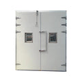 Industrial Design Style Zinc Alloy Double Door Fitting for Cold Room Includes Lock and Hinge