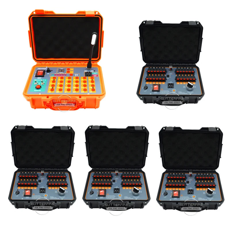 Waterproof Plastic Transmitter Manual Control Professional Fireworks Display System 96 Channel Rapid Fire Pyrotechnic Ignition