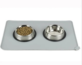 Wholesale Cute Silicone Paw Print Dog Placemat